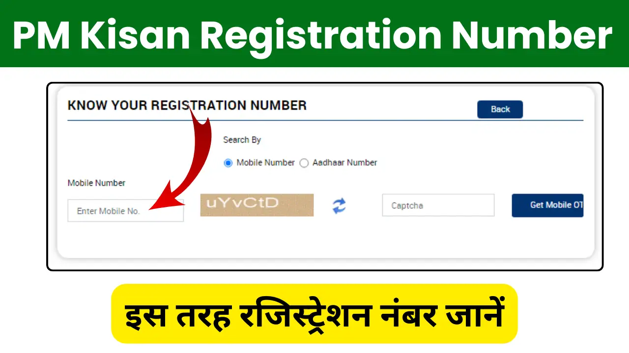 PM Kisan Registration Number